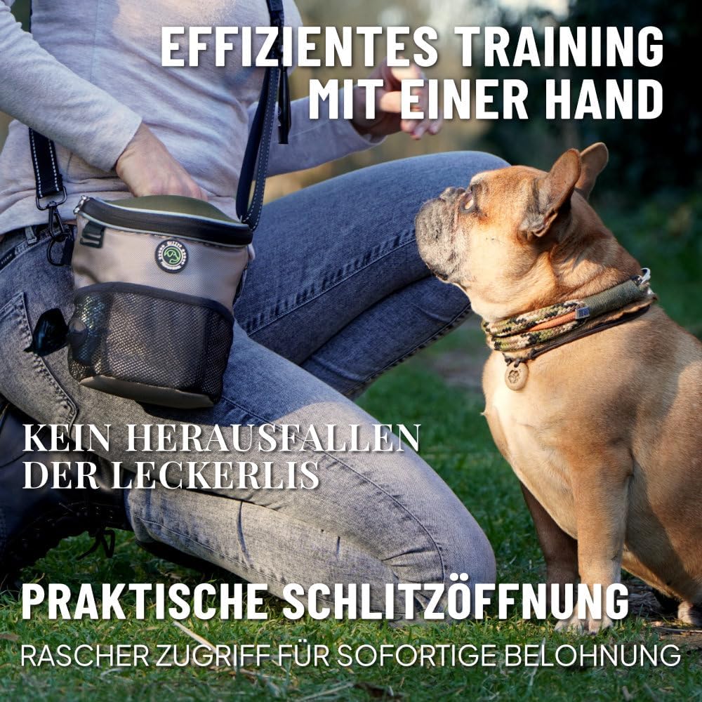 GIZZY® Leckerlitasche Hund – Futterbeutel mit Einhand-Öffnung