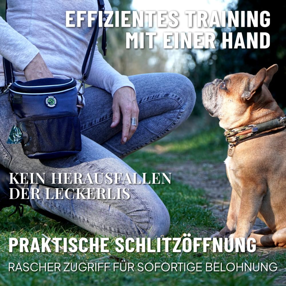 GIZZY® Leckerlitasche Hund – Futterbeutel mit Einhand-Öffnung