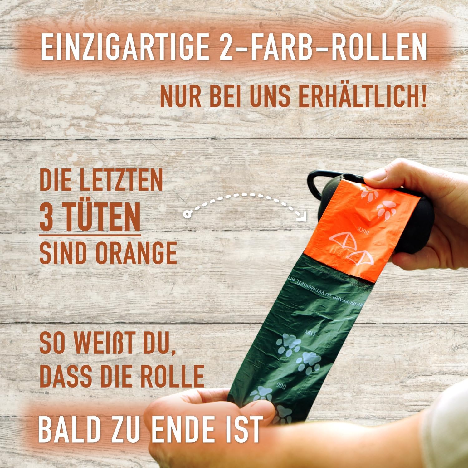 GIZZY® Hundekotbeutel – Reißfeste & auslaufsichere Kotbeutel aus recyceltem PE