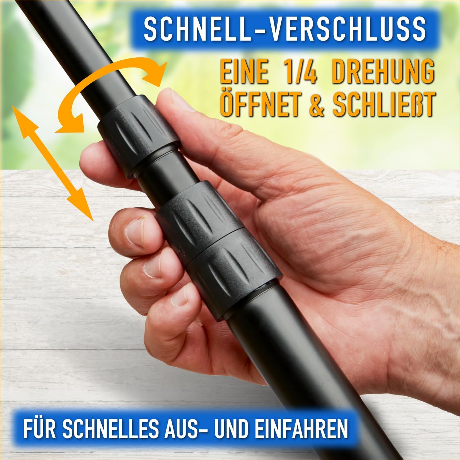 GIZZY® Reizangel Hund XL – Robuste Trainingsangel & Hundespielzeug